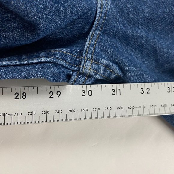 NWT Wrangler Five Star Regular Fit Jeans Mens 33 x 30 Cotton Blue - Picture 14 of 14